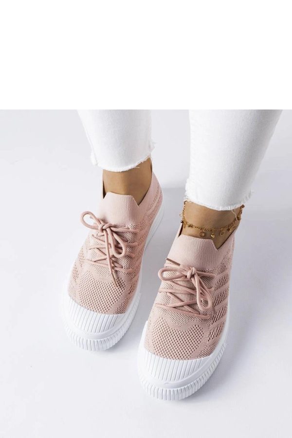Pink Sneakers....Fabric and Heel Height