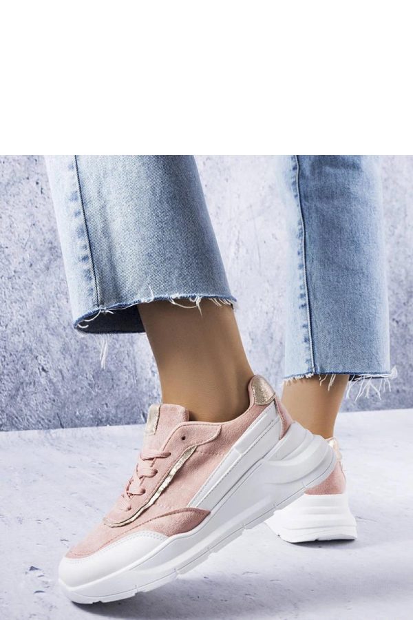 Pink Sport Shoes in Women`s Athletic Shoes, Trainers, Sneakers with Heel Height