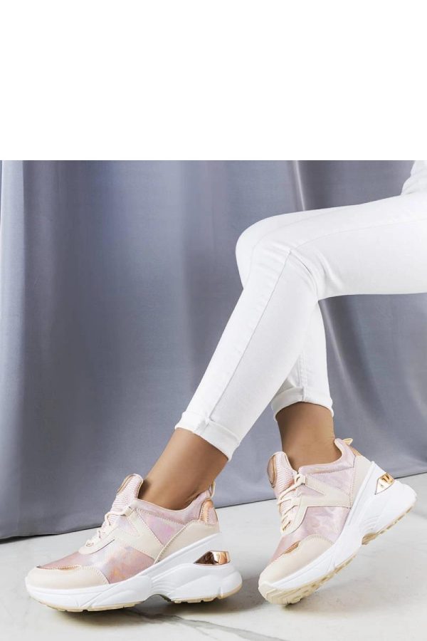 Pink Sport Shoes in Women`s Athletic Shoes, Trainers, Sneakers with Heel Height