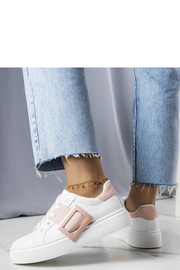 White Sport Shoes...Heel Height
