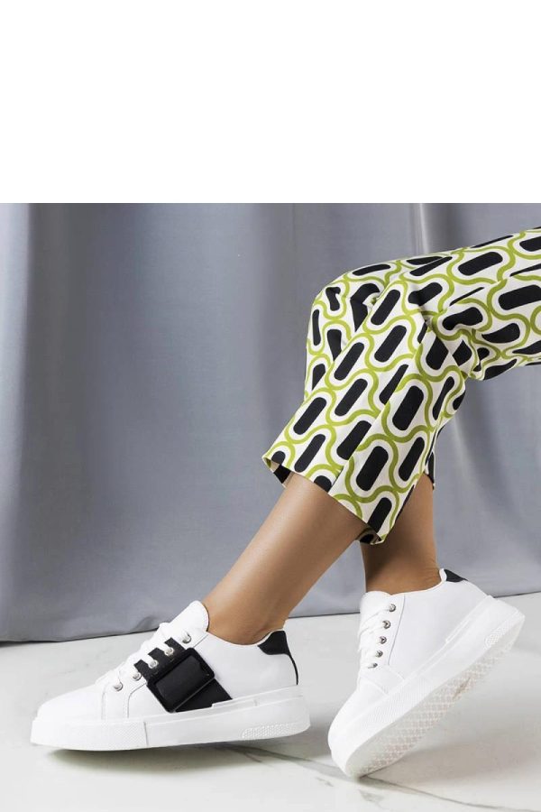 White Sport Shoes...Heel Height