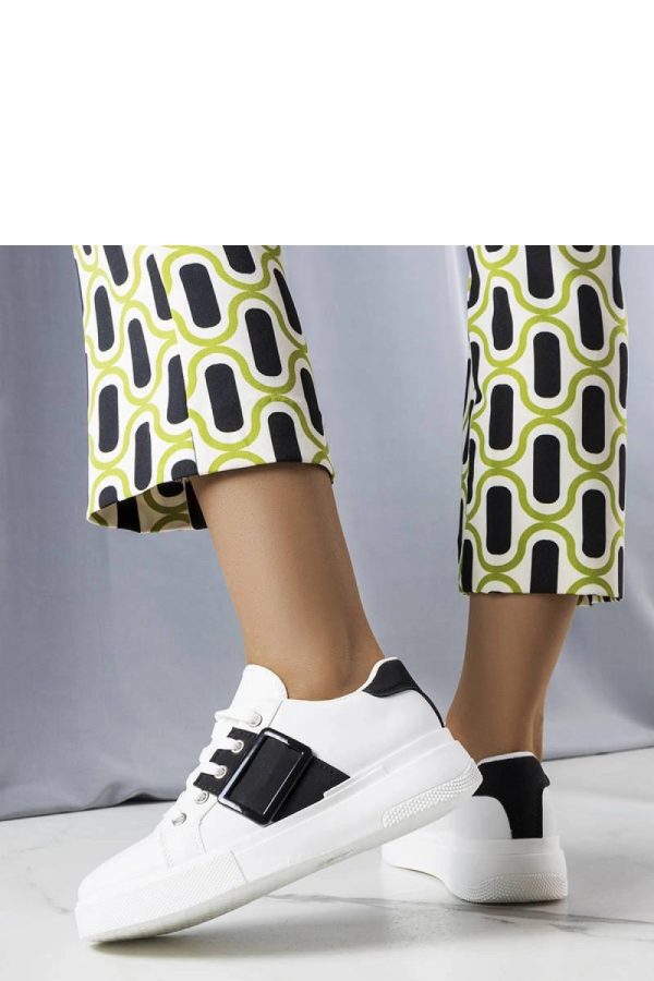 White Sport Shoes...Heel Height
