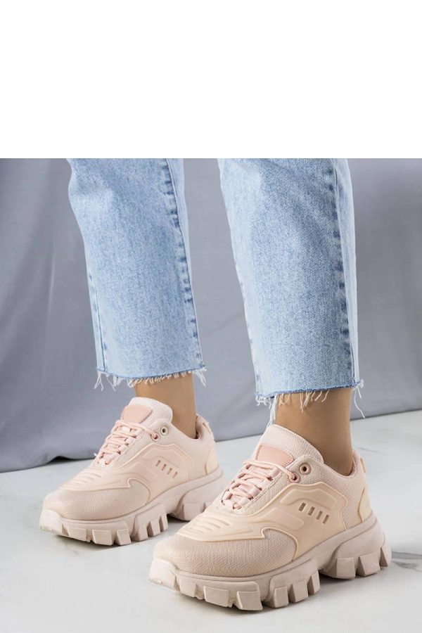 Pink Sport Shoes in Women`s Athletic Shoes, Trainers, Sneakers with Heel Height