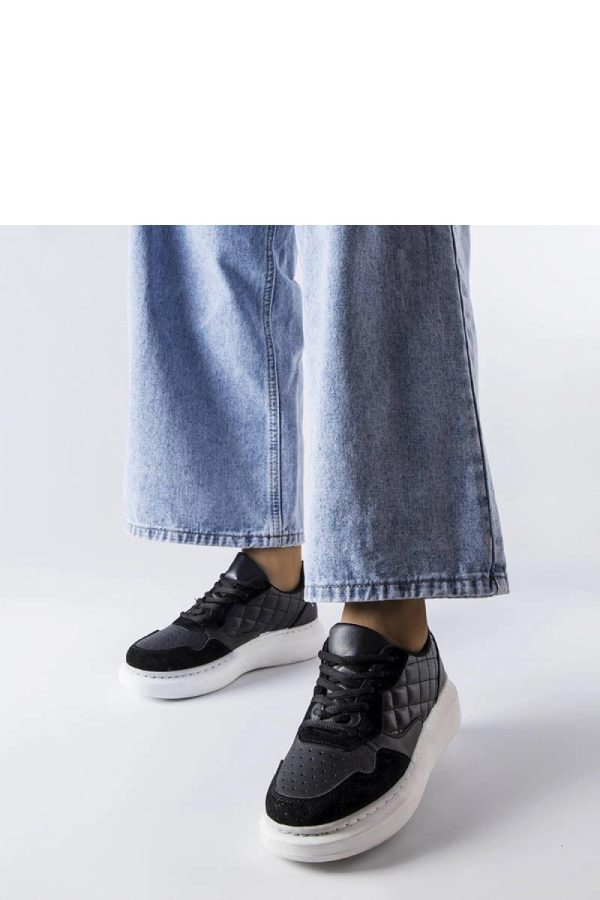 Black Sport Shoes...Heel Height