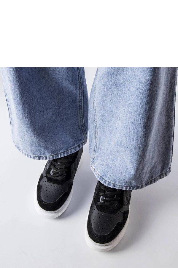 Black Sport Shoes...Heel Height