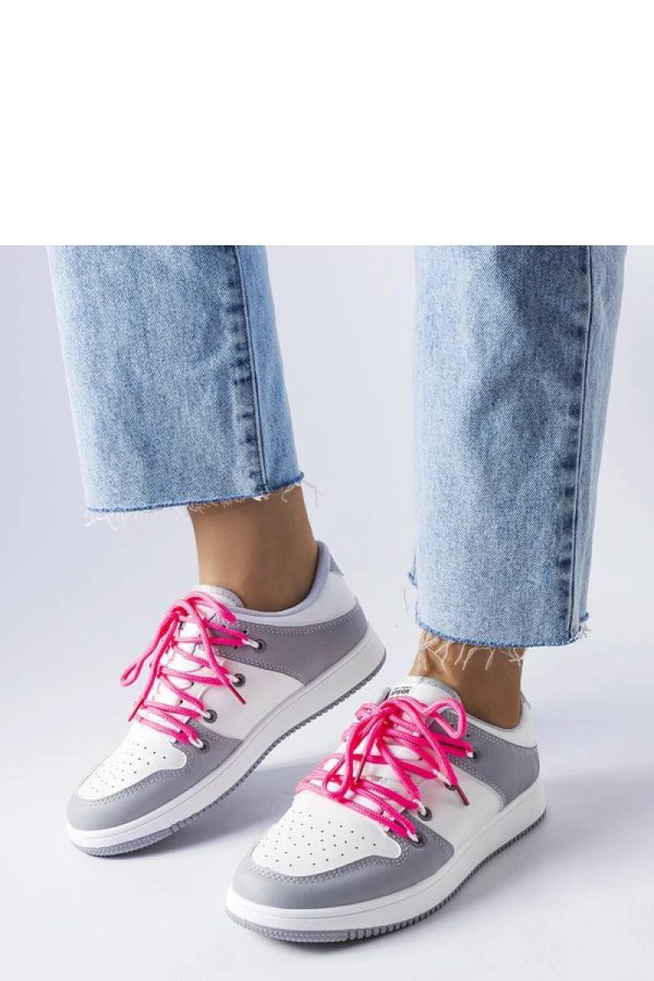White Sport Shoes...Heel Height