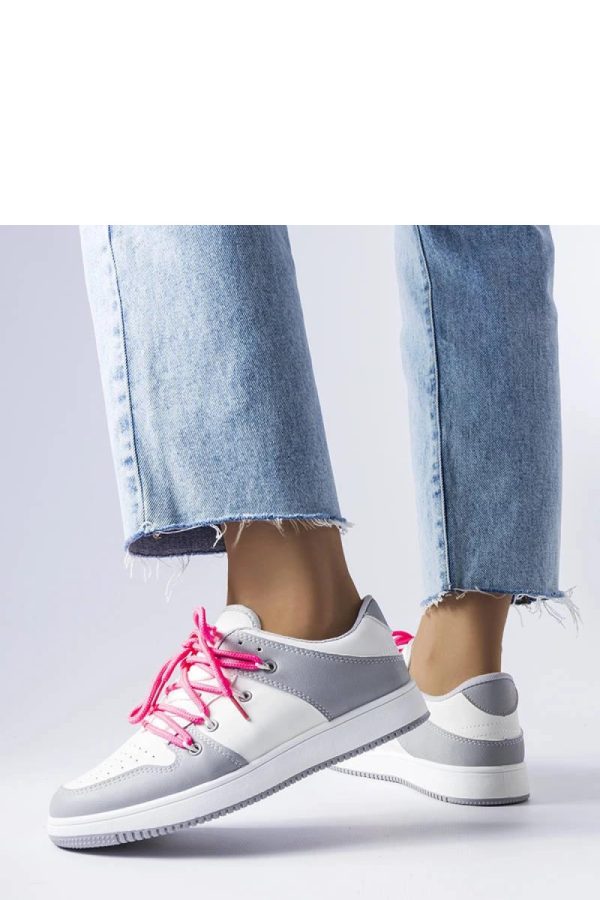 White Sport Shoes...Heel Height