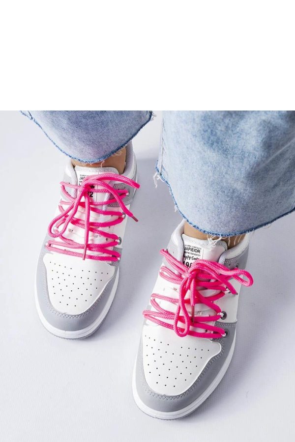 White Sport Shoes...Heel Height