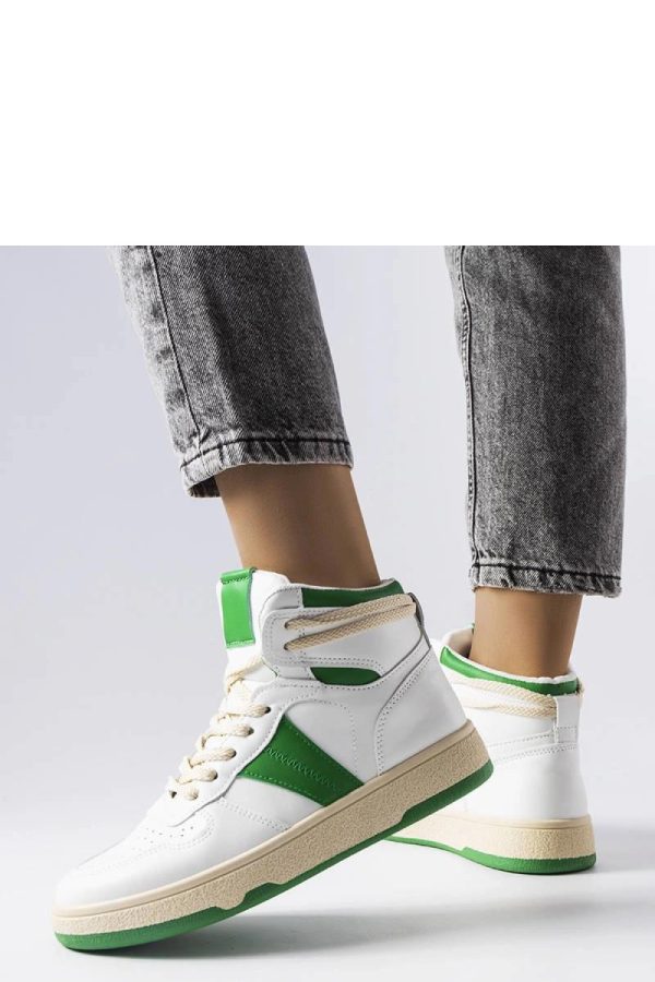 Green Sport Shoes....Heel Height