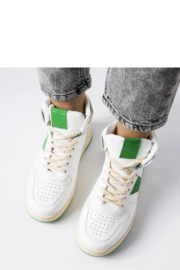 Green Sport Shoes....Heel Height