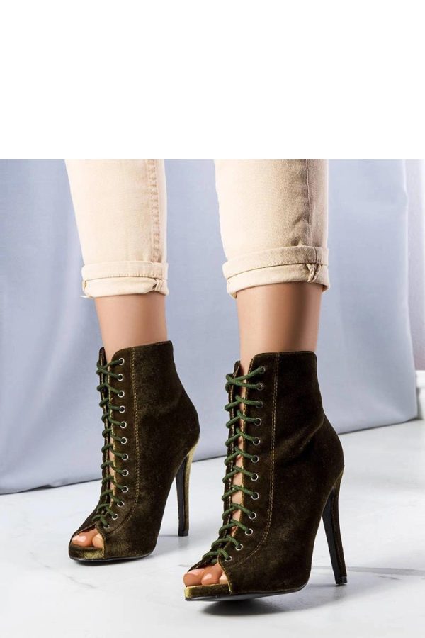 green Heel boots model 208024 Solea
