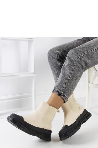 Beige Jodhpur Boot...Heel Height