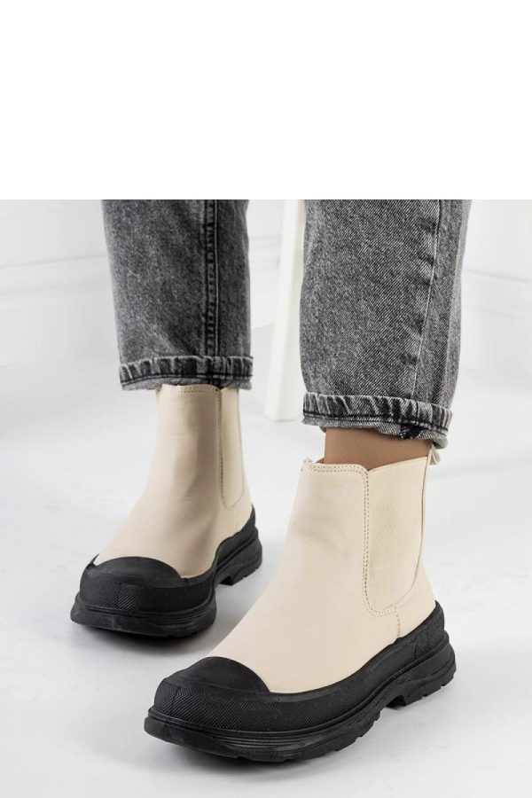 Beige Jodhpur Boot...Heel Height