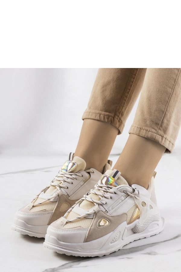 Beige Sport Shoes....Heel Height