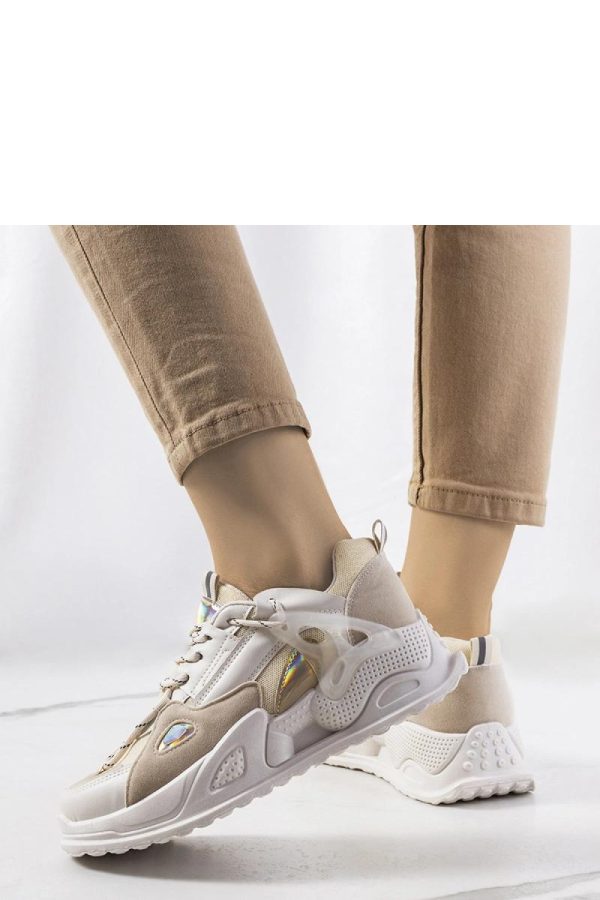 Beige Sport Shoes....Heel Height