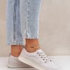 1063942.jpg Grey Sneakers in Women`s Athletic Shoes, Trainers, Sneakers with Fabric, Footbed, Upper Height and Sole Height