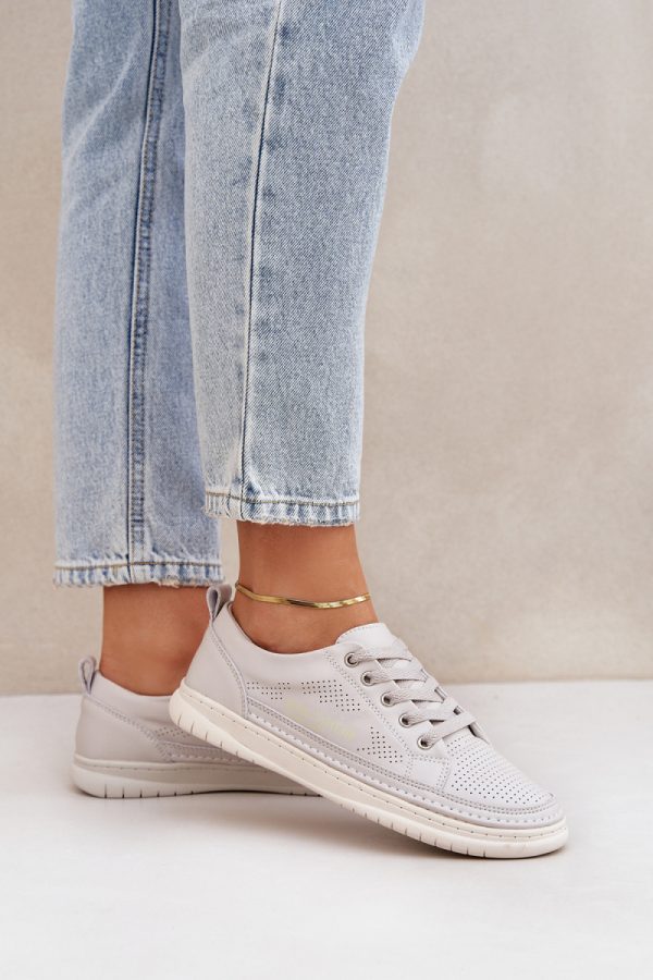 Grey Sneakers in Women`s Athletic Shoes, Trainers, Sneakers with Fabric, Footbed, Upper Height and Sole Height