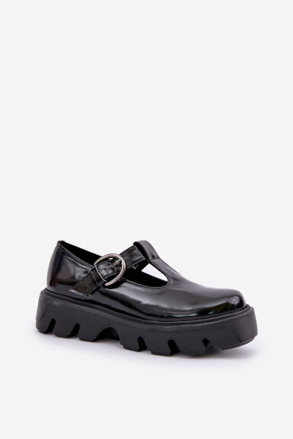 Black Platform Shoes in Women`s Ankle Boots & Booties with Fabric, Footbed, Upper Height and Platform Height