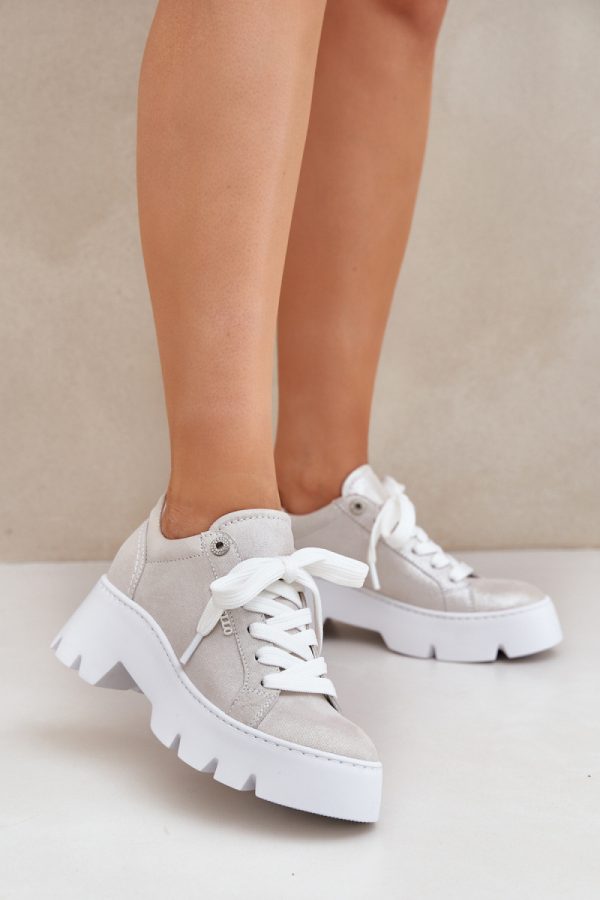 grey Sport Shoes model 208345 Step in style