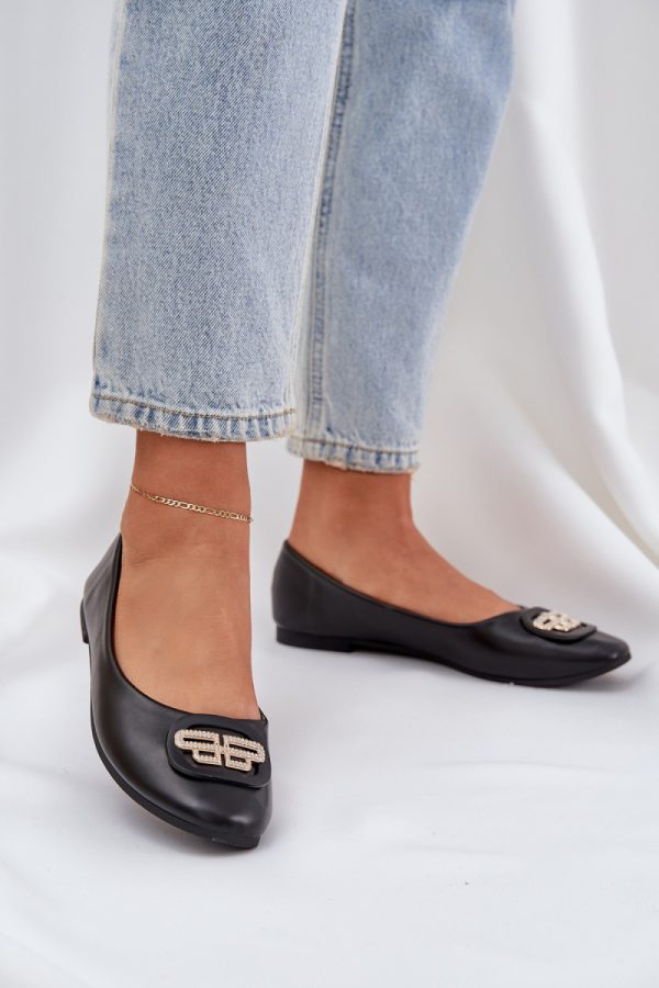 black Ballet flats model 208453 Step in style