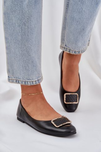 black Ballet flats model 208457 Step in style