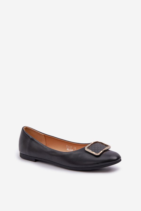 black Ballet flats model 208457 Step in style
