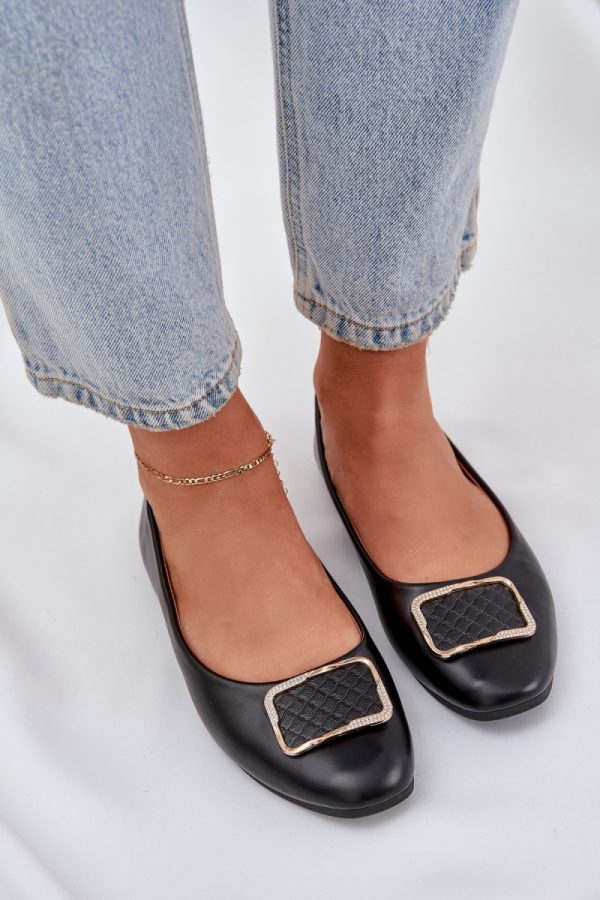 black Ballet flats model 208457 Step in style