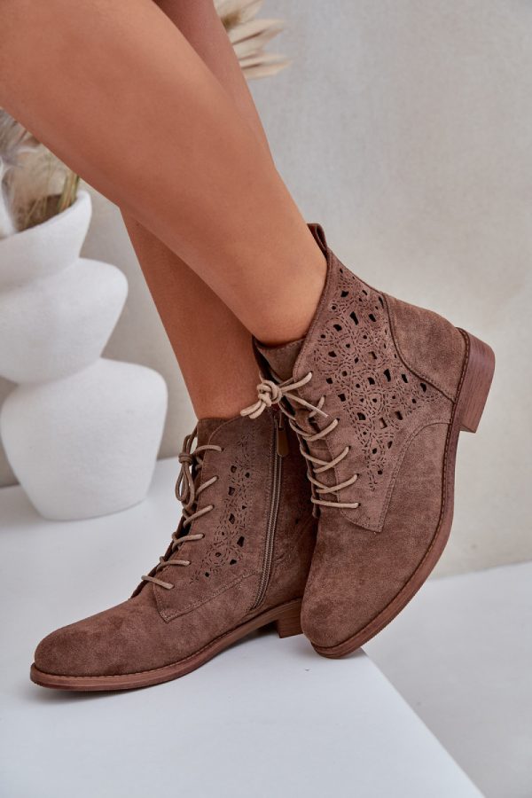 brown Boots model 208469 Step in style
