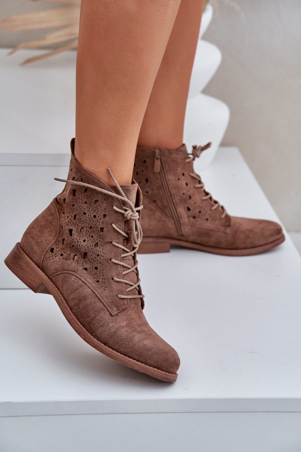 brown Boots model 208469 Step in style