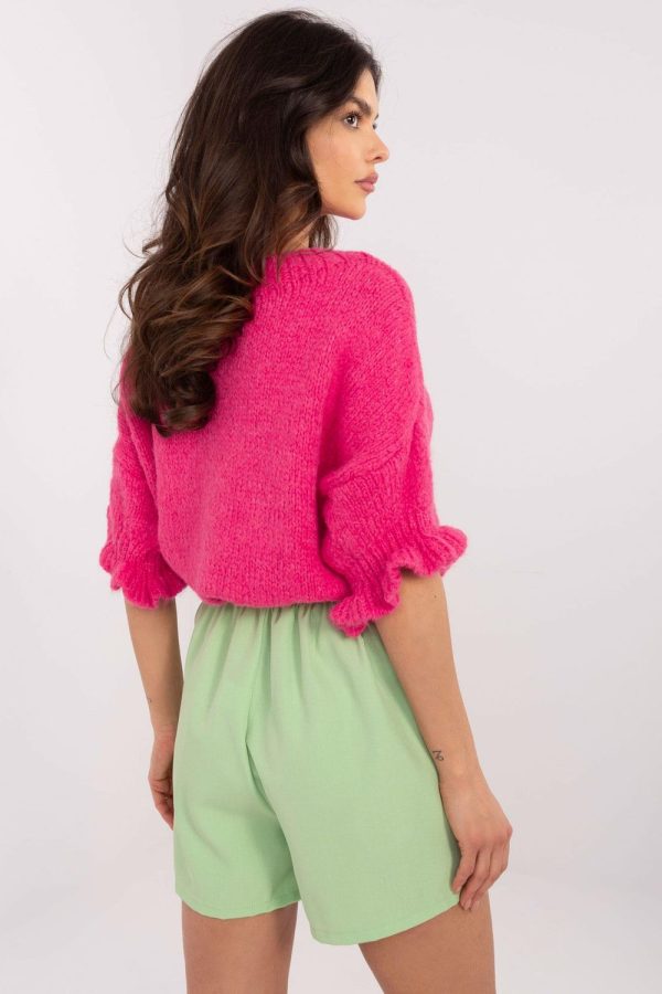 green Skort model 208512 Italy Moda