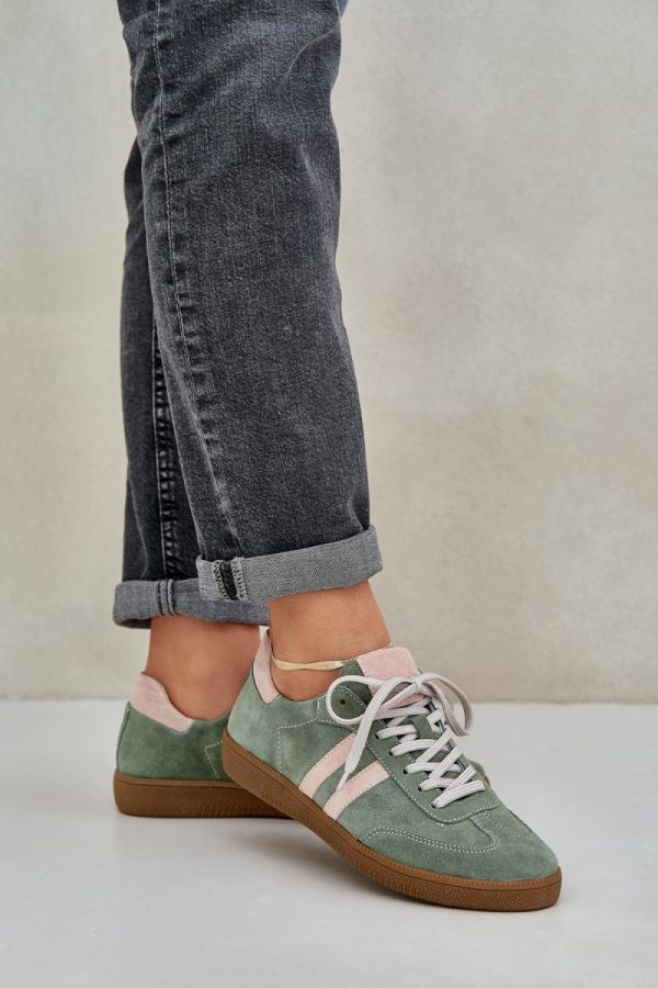 green Sport Shoes model 208537 Step in style