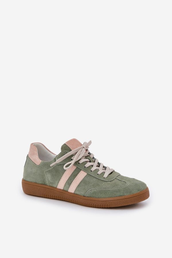 green Sport Shoes model 208537 Step in style