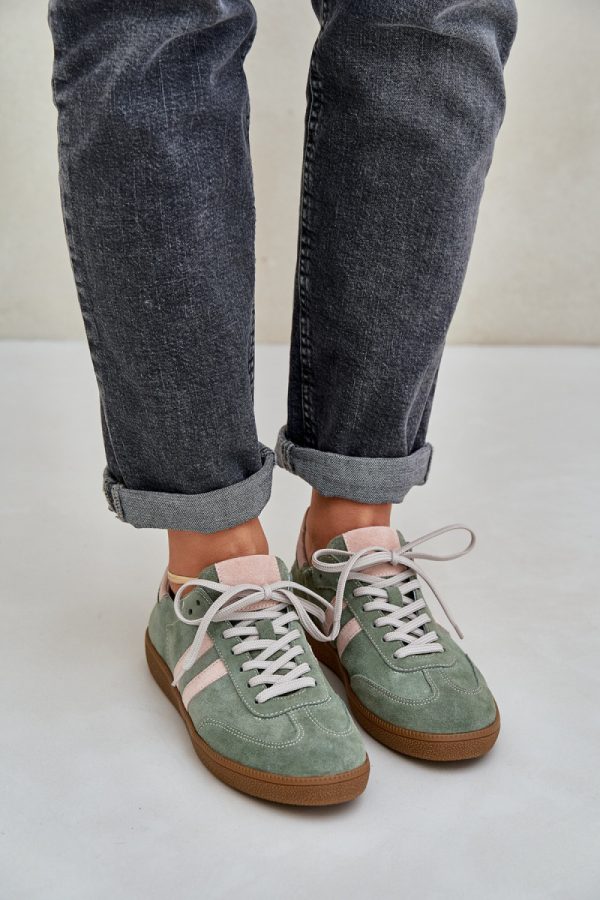 green Sport Shoes model 208537 Step in style