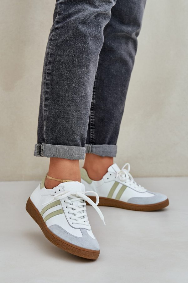 white Sport Shoes model 208538 Step in style