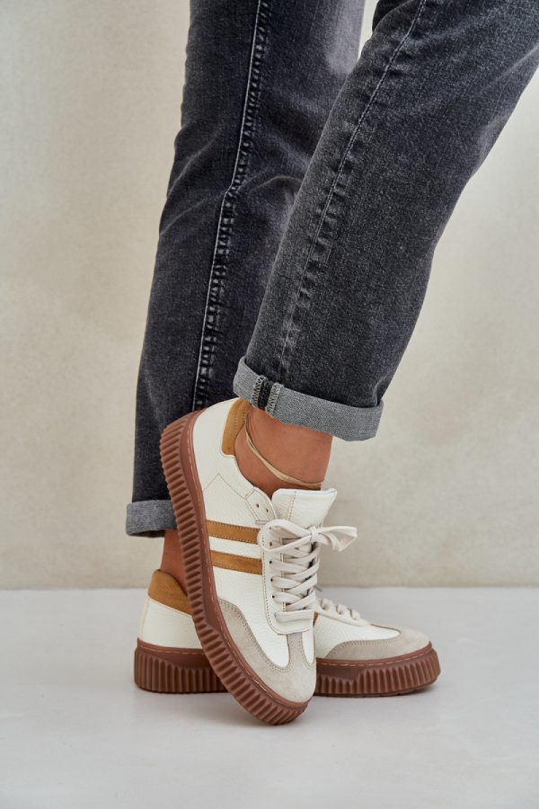 beige Sport Shoes model 208542 Step in style