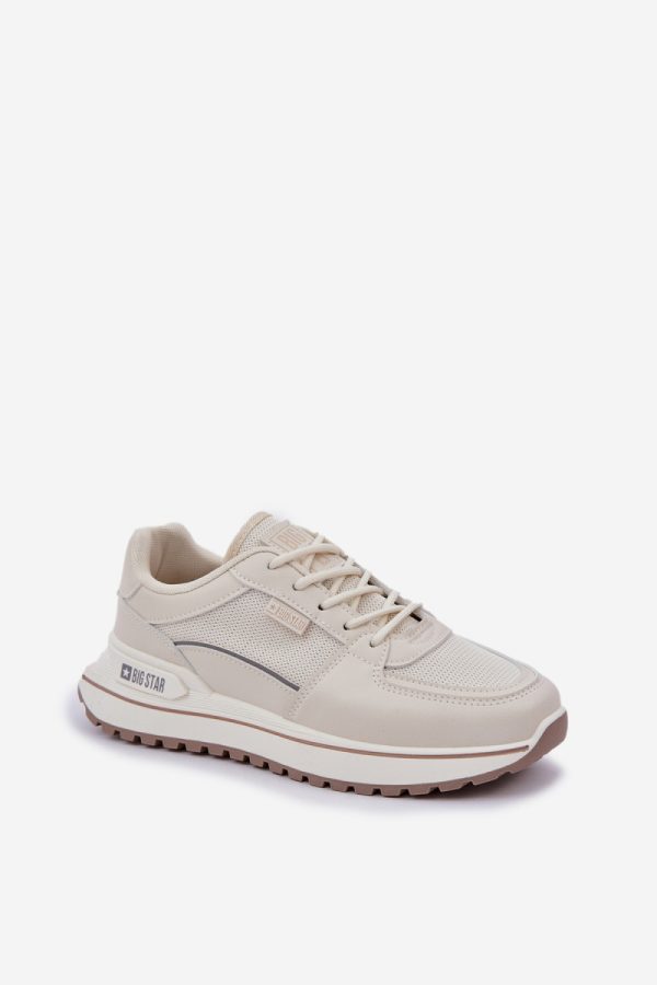 beige Sport Shoes model 208550 Step in style