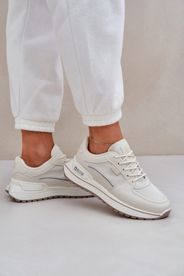 beige Sport Shoes model 208550 Step in style