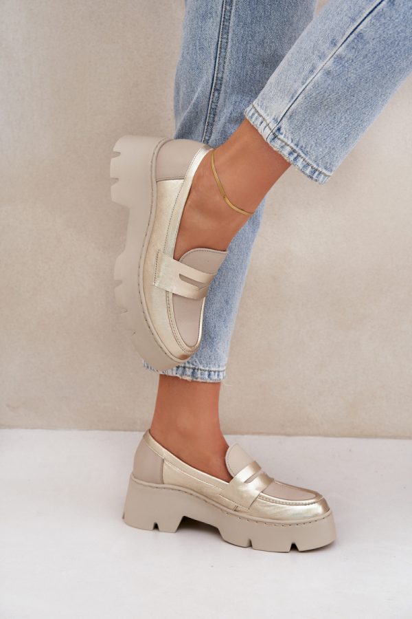 yellow Mocassin model 208662 Step in style