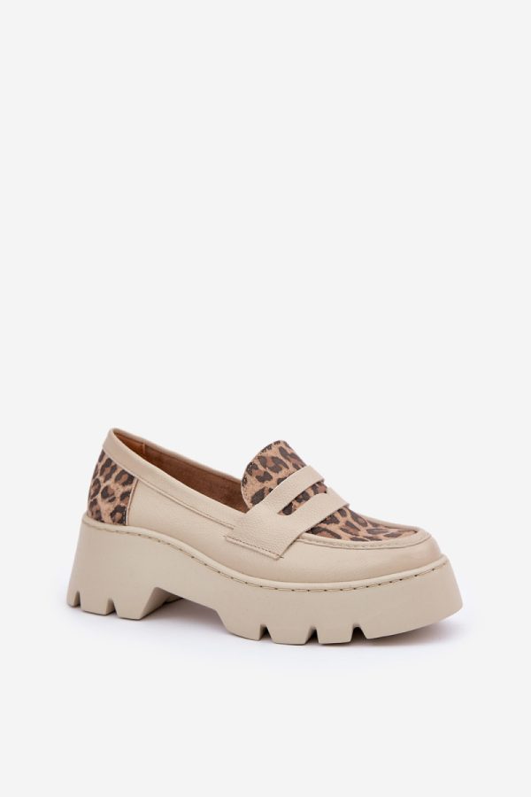 beige Mocassin model 208663 Step in style