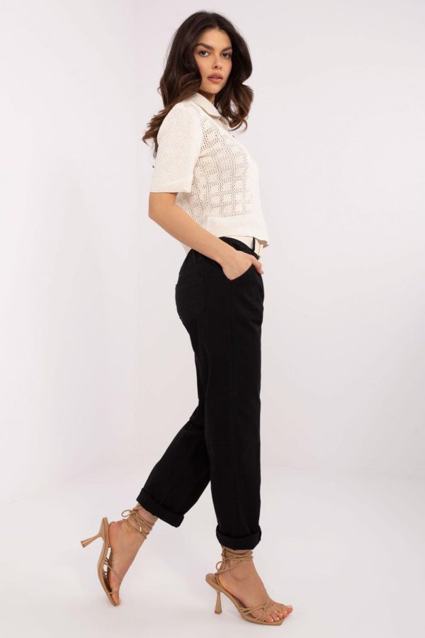 black Women trousers model 208689 Italy Moda