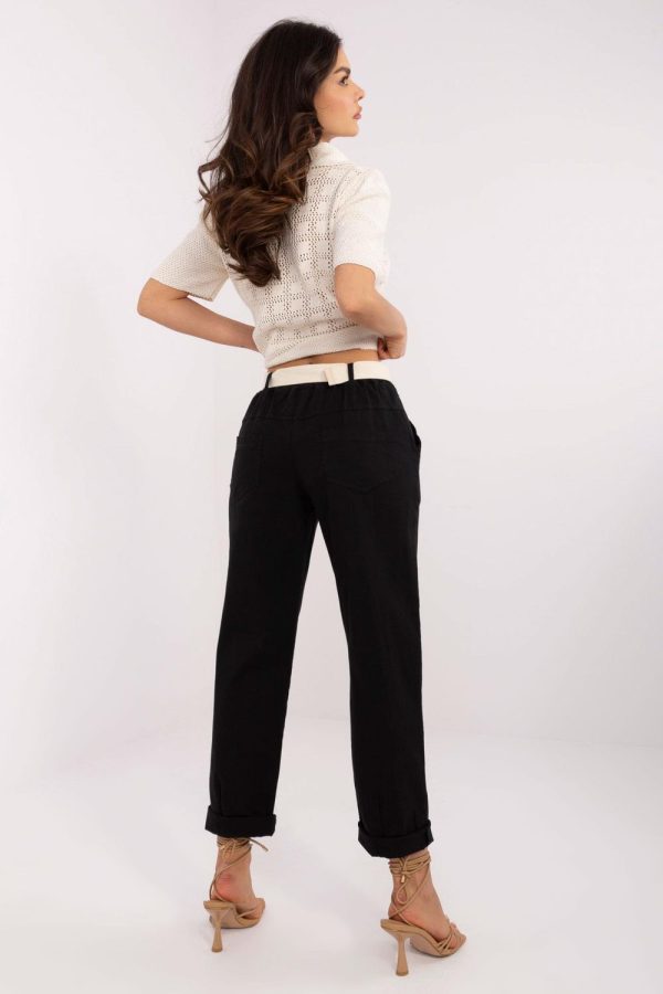 black Women trousers model 208689 Italy Moda