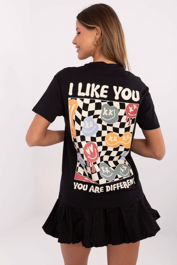 Grey T-shirt in Women`s Tops, T-shirts, Singlets with Cotton