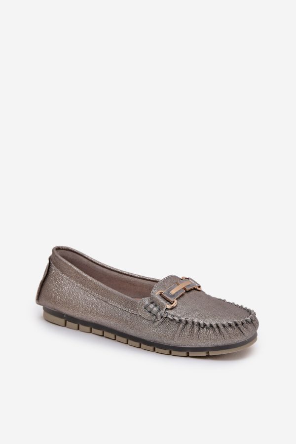grey Mocassin model 208771 Step in style