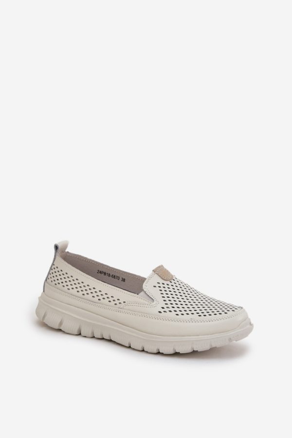 white Mocassin model 208790 Step in style
