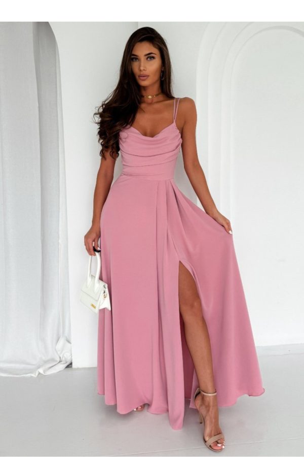 Pink Long Dress in Evening Dresses with