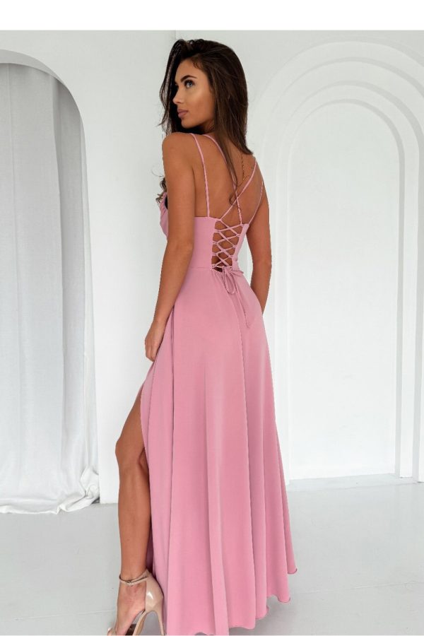 Pink Long Dress in Evening Dresses with