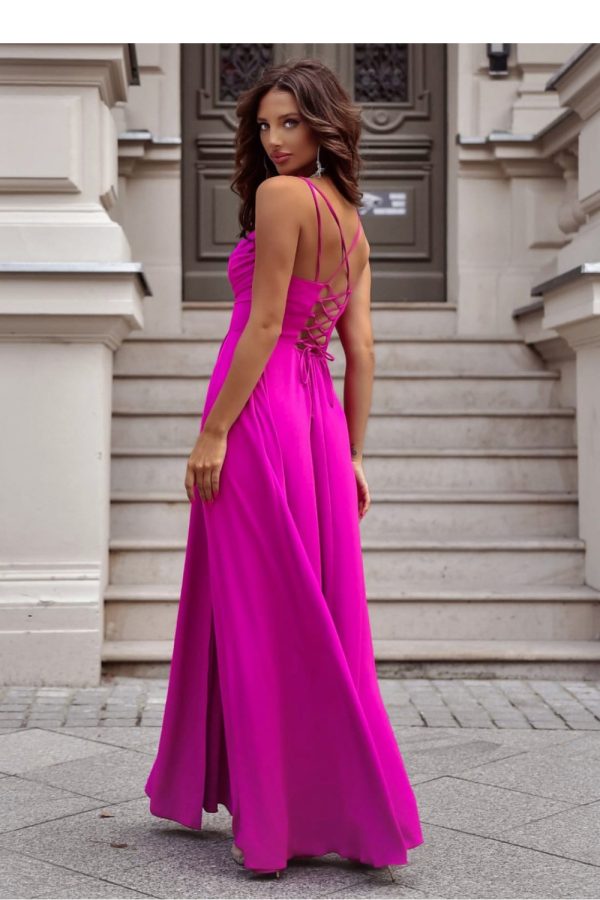 Pink Long Dress in Evening Dresses with