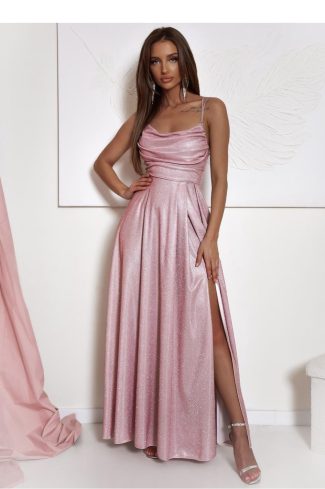 Pink Long Dress in Evening Dresses with