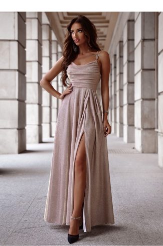 Yellow Long Dress in Evening Dresses with