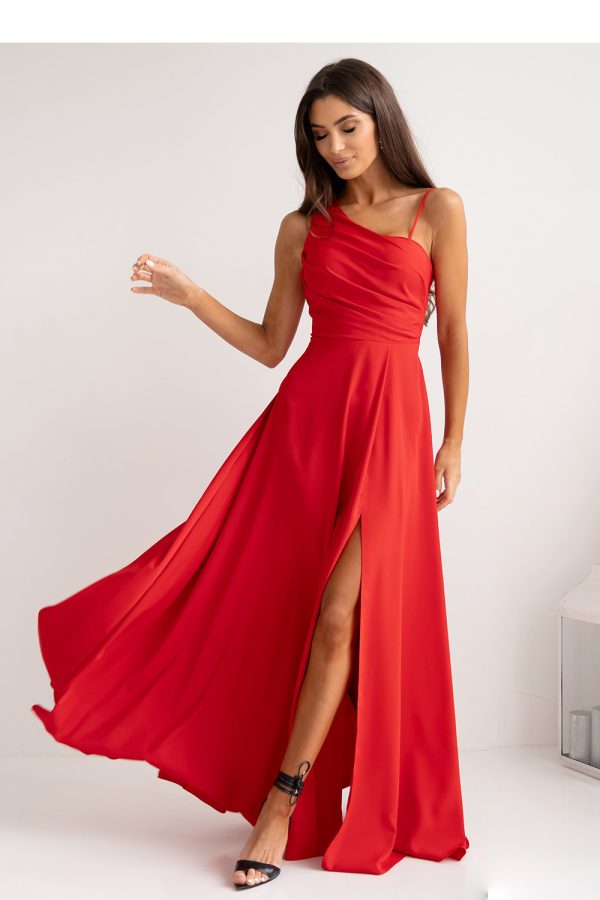 Red Long Dress in Evening Dresses with